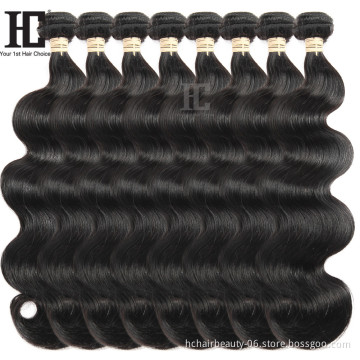 Factory Wholesale  Cheap Wholesale Virgin Cuticle Aligned Hair Natural Color Strong Weft Body Wave Mink Hair Bundles